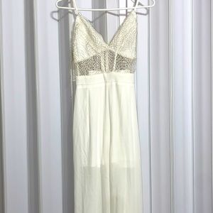 white trouser dress size M
